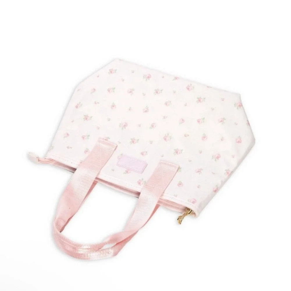 LoveShackFancy x Target Lunch Bag Pink Blooming Heirloom Ditsy Floral Ballet NEW